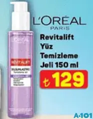 LOREAL PARİS REVİTALİFT YÜZ TEMİZLEME JELİ 150 ML